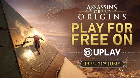 Assassin's Creed: Origins is free to play this weekend .